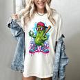 Baseball Ice Cream Drip Boys And Girls Batter Game Day Women's Comfort Colors T-Shirt Ivory Baseball Ice Cream Drip Boys And Girls Batter Game Day Women's Comfort Colors T-Shirt Ivory