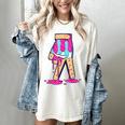 Baseball Ice Cream Drip Boys Glove Sprinkles Baseball Lover Women's Comfort Colors T-Shirt Ivory