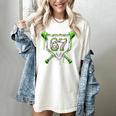 Baseball Ice Cream Drip Number 67 Player 67th Birthday Kids Women's Comfort Colors T-Shirt Ivory Baseball Ice Cream Drip Number 67 Player 67th Birthday Kids Women's Comfort Colors T-Shirt Ivory