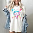 Baseball Ice Cream Drip Number 67 Player 67th Birthday 67 Women's Comfort Colors T-Shirt Ivory Baseball Ice Cream Drip Number 67 Player 67th Birthday 67 Women's Comfort Colors T-Shirt Ivory