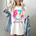 Baseball Ice Cream Drip Number 67 Six Seven Meme 67 Women's Comfort Colors T-Shirt Ivory