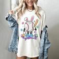 Baseball Ice Cream Drip Youth Boys Cute Easter Sports Women's Comfort Colors T-Shirt Ivory