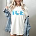 Baseball ICE Ice Cream Drip Baseball Drip Baseball Women's Comfort Colors T-Shirt Ivory Baseball ICE Ice Cream Drip Baseball Drip Baseball Women's Comfort Colors T-Shirt Ivory