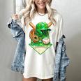 Baseball Life Style Ice Cream Drip Green Women's Comfort Colors T-Shirt Ivory Baseball Life Style Ice Cream Drip Green Women's Comfort Colors T-Shirt Ivory