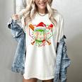 Baseball Lifestyle Apparel Youth Christmas Baseball Drip Women's Comfort Colors T-Shirt Ivory Baseball Lifestyle Apparel Youth Christmas Baseball Drip Women's Comfort Colors T-Shirt Ivory