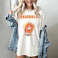 Baseball Lifestyle Ice Cream Drip Baseball Glove Crossed Bat Women's Comfort Colors T-Shirt Ivory Baseball Lifestyle Ice Cream Drip Baseball Glove Crossed Bat Women's Comfort Colors T-Shirt Ivory