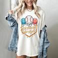 Baseball Lifestyle Baseball Lover Player Baseballer Women's Comfort Colors T-Shirt Ivory