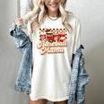 Baseball Mama Coffee Game Day Vibes Baseball Mom Women's Comfort Colors T-Shirt Ivory