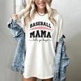Baseball Mama Lets Go Boys Mother Baseball Mom Women's Comfort Colors T-Shirt Ivory