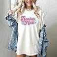 Baseball Mama Senior 2024 Class Of 24 Baseball Mom Graduate Women's Comfort Colors T-Shirt Ivory
