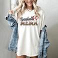 Baseball Mema Women BallPark Mema Baseball Mom Mother's Day Women's Comfort Colors T-Shirt Ivory Baseball Mema Women BallPark Mema Baseball Mom Mother's Day Women's Comfort Colors T-Shirt Ivory