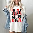 In My Baseball Mom Era Groovy Mom Women's Comfort Colors T-Shirt Ivory