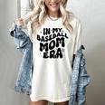 In My Baseball Mom Era Groovy Women's Comfort Colors T-Shirt Ivory In My Baseball Mom Era Groovy Women's Comfort Colors T-Shirt Ivory