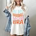 In My Baseball Mom Era Lover Groovy Retro Mother's Day Women's Comfort Colors T-Shirt Ivory