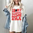 In My Baseball Mom Era Red Women's Comfort Colors T-Shirt Ivory In My Baseball Mom Era Red Women's Comfort Colors T-Shirt Ivory