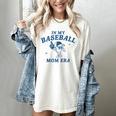 In My Baseball Mom Era Retro Game Day Mama Groovy Season Raglan Baseball Tee Women's Comfort Colors T-Shirt Ivory