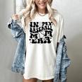 In My Baseball Mom Era Retro Groovy Sports Parent Women's Comfort Colors T-Shirt Ivory