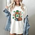Baseball Mom Green Shamrock St Patrick Day Women Women's Comfort Colors T-Shirt Ivory Baseball Mom Green Shamrock St Patrick Day Women Women's Comfort Colors T-Shirt Ivory