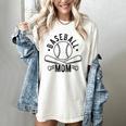 Baseball Mom Homerun Best Mom Sport Athlete Women's Comfort Colors T-Shirt Ivory
