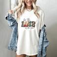Baseball Mom Leopard For The Love Of The Game Bleached Women Women's Comfort Colors T-Shirt Ivory Baseball Mom Leopard For The Love Of The Game Bleached Women Women's Comfort Colors T-Shirt Ivory