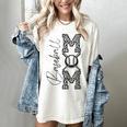 Baseball Mom Leopard Women's Comfort Colors T-Shirt Ivory Baseball Mom Leopard Women's Comfort Colors T-Shirt Ivory