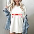 Baseball Mom Loud Proud Quote Game Day Sports Mama Saying Women's Comfort Colors T-Shirt Ivory Baseball Mom Loud Proud Quote Game Day Sports Mama Saying Women's Comfort Colors T-Shirt Ivory