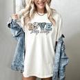 Baseball Mom Love My Boy Retro Casual Letter Print Women's Comfort Colors T-Shirt Ivory Baseball Mom Love My Boy Retro Casual Letter Print Women's Comfort Colors T-Shirt Ivory