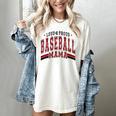 Baseball Mom Baseball Mama Mother's Day Red Loud Proud Women's Comfort Colors T-Shirt Ivory