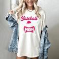 Baseball Mom Raglan Baseball Tee Women's Comfort Colors T-Shirt Ivory