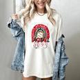 Baseball Mom Rainbow Boho Mommy Women's Comfort Colors T-Shirt Ivory Baseball Mom Rainbow Boho Mommy Women's Comfort Colors T-Shirt Ivory