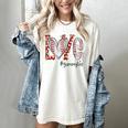 Baseball Mom Shirt Heart Love Baseball Gammylife Women's Comfort Colors T-Shirt Ivory