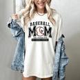 Baseball Mom Shirt Baseball Mama Loud And Proud Women's Comfort Colors T-Shirt Ivory