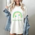 Baseball Mom St Patrick's Day Irish Shamrock Sports Women's Comfort Colors T-Shirt Ivory