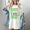 Baseball Mom Traits For Great Mothers Grey And Green Women's Comfort Colors T-Shirt Ivory
