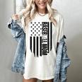 Baseball Mom USA Flag Baseball Mama Day Vibes Mama Women's Comfort Colors T-Shirt Ivory