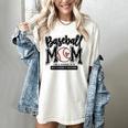 Baseball Mom Varsity Baseball Mama Cute Mother's Day Women's Comfort Colors T-Shirt Ivory Baseball Mom Varsity Baseball Mama Cute Mother's Day Women's Comfort Colors T-Shirt Ivory
