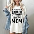 Baseball Mom Women Girls Daughter Mother Baseball Player Women's Comfort Colors T-Shirt Ivory
