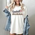 Baseball Nonna Women BallPark Nonna Baseball Mom Women's Comfort Colors T-Shirt Ivory