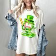 Baseball Player Ice Cream Drip Shamrocks St Patrick's Day Women's Comfort Colors T-Shirt Ivory Baseball Player Ice Cream Drip Shamrocks St Patrick's Day Women's Comfort Colors T-Shirt Ivory