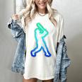 Baseball Player Graphic Women's Comfort Colors T-Shirt Ivory Baseball Player Graphic Women's Comfort Colors T-Shirt Ivory