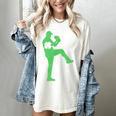 Baseball Shamrock St Patrick's Day Saint Paddy's Women's Comfort Colors T-Shirt Ivory Baseball Shamrock St Patrick's Day Saint Paddy's Women's Comfort Colors T-Shirt Ivory