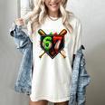 Baseball Six Seven 67 Meme Ice Cream Drip Xmas Women Men Women's Comfort Colors T-Shirt Ivory Baseball Six Seven 67 Meme Ice Cream Drip Xmas Women Men Women's Comfort Colors T-Shirt Ivory