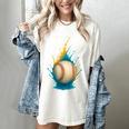 Baseball Splash Team Player For Kids Men Women Women's Comfort Colors T-Shirt Ivory Baseball Splash Team Player For Kids Men Women Women's Comfort Colors T-Shirt Ivory