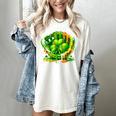 Baseball St Patricks Day Carnival Party Ice Cream Drip Boys Women's Comfort Colors T-Shirt Ivory Baseball St Patricks Day Carnival Party Ice Cream Drip Boys Women's Comfort Colors T-Shirt Ivory