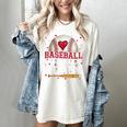 Baseball Is My Valentine Valentines Day Men Boys Kids Teen Women's Comfort Colors T-Shirt Ivory Baseball Is My Valentine Valentines Day Men Boys Kids Teen Women's Comfort Colors T-Shirt Ivory