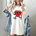 Baseball Valentines Day Heart Boys Sports Love Women's Comfort Colors T-Shirt Ivory Baseball Valentines Day Heart Boys Sports Love Women's Comfort Colors T-Shirt Ivory