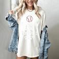 Bear Baseball Shirt For Players Fans And Moms Women's Comfort Colors T-Shirt Ivory Bear Baseball Shirt For Players Fans And Moms Women's Comfort Colors T-Shirt Ivory