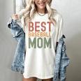 Best Baseball Mom Sports Cute Moms Day Women's Comfort Colors T-Shirt Ivory Best Baseball Mom Sports Cute Moms Day Women's Comfort Colors T-Shirt Ivory