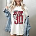 Betty Boop Baseball Logo Jersey With Stars Cute Cartoon Women's Comfort Colors T-Shirt Ivory Betty Boop Baseball Logo Jersey With Stars Cute Cartoon Women's Comfort Colors T-Shirt Ivory