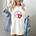 Bleached Custom Baseball Mom Number 6 Heart For Mom Women's Comfort Colors T-Shirt Ivory Bleached Custom Baseball Mom Number 6 Heart For Mom Women's Comfort Colors T-Shirt Ivory